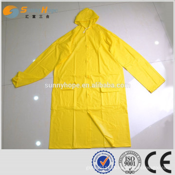 SUNNYHOPE impermeable amarillo pvc precios impermeable en general para adultos